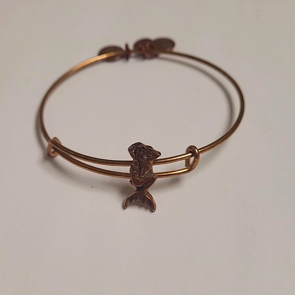 Alex and Ani Gold Mermaid Bracelet